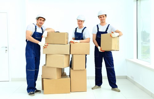 Careful packing and moving van preparation for Hammersmith customers