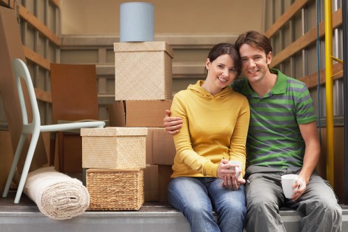 Accessibility support message for local moving service users