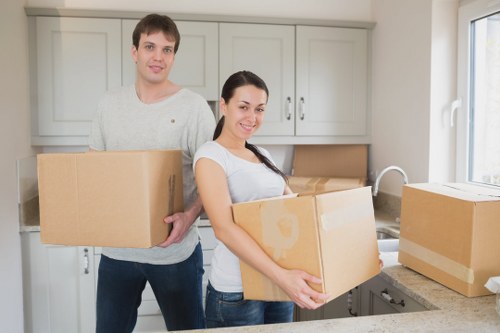 Van transport for furniture and boxes near Hammersmith streets